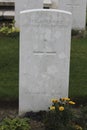 Grave of Six Unknown WWI Soldiers, Ypres Salient Royalty Free Stock Photo