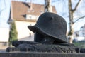 Grave statue of an soldier