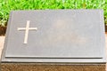 Grave Stone at World War II Cemetery Royalty Free Stock Photo