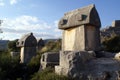 Grave stones in Kekova