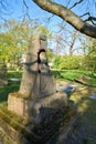 Grave for unknown Russian soldiers of the red army