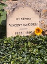 Grave of Vincent Van Gogh Royalty Free Stock Photo