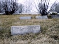 The grave of the world famous Dutch painter Piet Mondrian