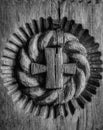 Graved cross