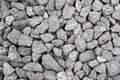 Gravel aggregate seamless background Royalty Free Stock Photo