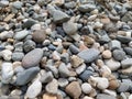 Gravel as building materia Royalty Free Stock Photo