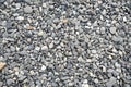 Gravel background with small and medium size stones