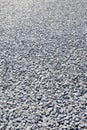 Gravel and concrete pavement used for pedestrian areas, cement works as a fixative and gravel increases grip Royalty Free Stock Photo