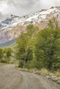 Gravel Empty Road, Patagonia, Argentina