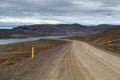 Gravel empty route on Westfjords - Iceland