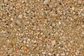 Gravel footpath with crushed limestone Royalty Free Stock Photo