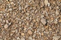 Gravel Ground Cover. Decorative chippings ideal for drives, paths garden features Royalty Free Stock Photo