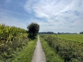 Gravel path around Geesteren