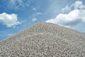 Gravel pit Royalty Free Stock Photo