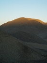 Gravel pit in the evening