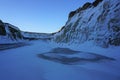 Gravel pit Royalty Free Stock Photo