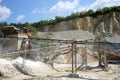 Gravel quarry