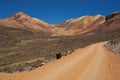 Gravel Road in the Atacama Royalty Free Stock Photo