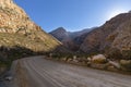 Gravel road enter Seweweeks poort