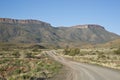 Gravel Road in Karoo National Park Royalty Free Stock Photo