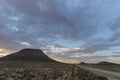 Gravel road and kopjes in the Karoo