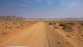 Typical namibian landscapes and deserts