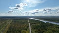 gravel road river Kolva