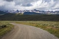 Gravel road, Sawtooth Mountain Range, Idaho