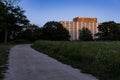 Gravel Road at Sunset - Abandoned State Hospital