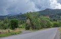 Gravel Road Less Traveled Before the Storm, Portland, Colorado