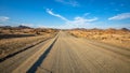 The gravel roads of Namibia in Richtersveld Transfrontier Park near Ai-Ais.