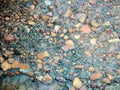 Gravel stone background pattern Royalty Free Stock Photo