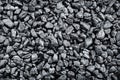 Gravel Stone Rock Texture Background. Top View, Grayscale Color Royalty Free Stock Photo