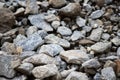 Gravel stones background Royalty Free Stock Photo