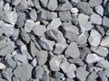 Gravel stones background Royalty Free Stock Photo