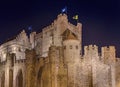 Gravensteen castle in Gent - Belgium Royalty Free Stock Photo