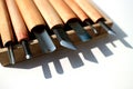 Graver chisels in the white Royalty Free Stock Photo