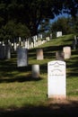 Graves of fallen soldiers during civil war