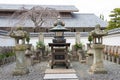 Graves of the Forty-seven Ronin at Kagakuji Temple in Ako, Hyogo, Japan. The temple was originally