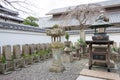 Graves of the Forty-seven Ronin at Kagakuji Temple in Ako, Hyogo, Japan. The temple was originally