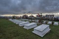 Graves of Kosovo Liberation Army fighters killed in the Kosovo conf