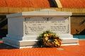 The graves of Martin and Coretta King Royalty Free Stock Photo