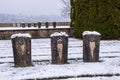Wartime memorial cemetery