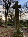 Graves at the top of Tomnahurich Cemetery Hill, Inverness.