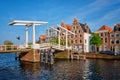 Gravestenenbrug bridge in Haarlem, Netherlands