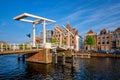 Gravestenenbrug bridge in Haarlem, Netherlands