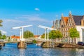 Gravestenenbrug in Haarlem, Netherlands