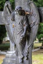 Gravestone in the City of London Cemetery Royalty Free Stock Photo