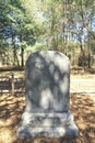 Gravestone commemorating The Lost Colony at Roanoke, NC