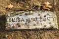 Luisa May Alcott Gravestone Royalty Free Stock Photo